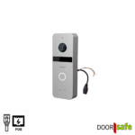 DS6660 PRO – POE | HD-Video-Türklingel mit Kamera aus Metall | silber | PoE IEEE 802.3af | 1 Taste | benötigt einen Bild