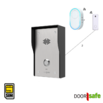 DS1001 CALLMIBELL | 4G/2G-GSM-Türsprechanlage | SIM-Karte erforderlich | Unter- oder Aufputz | ruft Sie an, wenn jemand klingelt | mit Funkgong