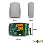 DS4931 | Smart 2-Kanal WiFi- und RF-Controller für Tore und Garagentüren für SmartLife Tuya App | Öffne max. 2 Garagentore oder Tore mit der SmartLife Tuya App oder einer RF 433MHz-Fernbedienung