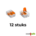 DS4969 | 12 x Schnellverbinder zum Verbinden von 2 Drähten | Typ: WAGO 221-412