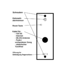 Doorsafe 6600 bild mit beschriftung rueckseite