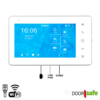 DS6669 | separater 7"-Touchscreen | Internet über 2,4/5-GHz-WLAN oder LAN-Netzwerkkabel mit PoE 802.3af | 32 GB