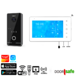 DS6676 PRO | HD-Internet-Türklingel mit Kamera + Direkt-PoE & Mifare-Chipleser | schwarz/dunkelgrau | 2,4/5-GHz-WLAN