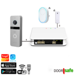 DS6605 | Multifunktionaler Gong DS6603 + RF-433-MHz-Sender DS6604 | 2,4-GHz-WLAN oder RF 433 MHz