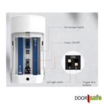 DS3300 | WLAN & 2G/4G-Alarmanlage, Benachrichtigung per Smart Life App/SMS/Anruf | mit 4,3"-Touchscreen, Keypad & Fernbe