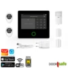 DS3300 | WLAN & 2G/4G-Alarmanlage, Benachrichtigung per Smart Life App/SMS/Anruf | mit 4,3"-Touchscreen, Keypad & Fernbe