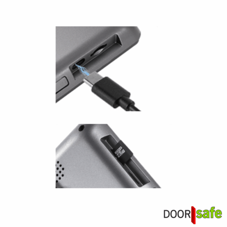 DS4200 BUDGET | Kabellose Funk Kamera-Türklingel | 4,3-Zoll-Bildschirm | Kabellos, Standardreichweite (2,4 GHz) | Türklingel mit 5000-mAh-Akku | Bild mit niedriger Auflösung | Simplex-Audio | PIR-Bewegungssensor | Infrarot-Nachtsicht | Schloss/Tor/Gong nicht anschließbar | Mit Überwachung | SD-Kartenspeicher im Display 32GB - Image 7