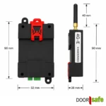 DS4930 | 4G-Controller für ein Tor oder Garagentor | Bedienung per Telefonanruf | Öffnen Sie max. 1 Garagentor oder Tor
