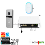 DS6705 PRO | HD-Internet-Türklingel mit Kamera | silber oder schwarz | mit WLAN-Gong | 4-Draht | 2,4/5-GHz-WLAN oder Net