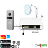 DS6706 PRO | HD-Internet-Türklingel mit Kamera | silber oder schwarz | mit 433-MHz-Sender & WLAN-Gong | 4-Draht | 2,