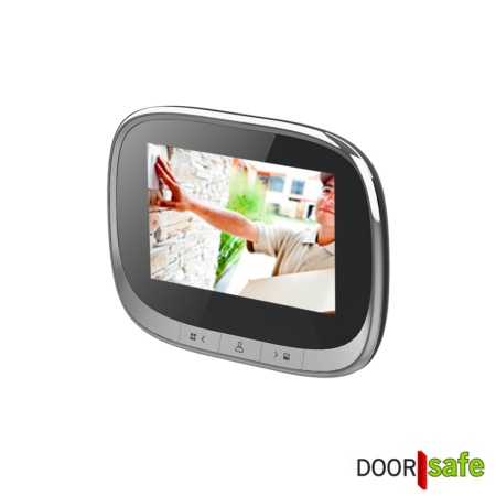 DS6913 | Digitaler Türspion mit Türklingel | 4,3-Zoll-Bildschirm | mit Klingeltaster | mit PIR-Bewegungsmelder | macht Fotos oder Videos | 16 GB - Image 7