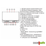 DS6700 PRO | HD-Internet-Türklingel mit Kamera & Internetmodul | silber oder schwarz | 4-Draht | 2,4/5-GHz-WLAN oder