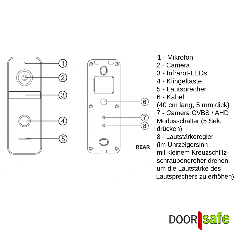 Doorsafe Doorsafe 6700 tuerklingel