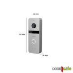 DS6705 PRO | HD-Internet-Türklingel mit Kamera | silber oder schwarz | mit WLAN-Gong | 4-Draht | 2,4/5-GHz-WLAN oder Net