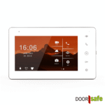 DS7582 PRO | HD-Türklingel mit Kamera | Türklingel in Schwarz | 2 x 7"-Touchscreen | Türklingel mit 2 Tasten | 4-Draht-V