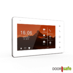 DS7582 PRO | HD-Türklingel mit Kamera | Türklingel in Schwarz | 2 x 7"-Touchscreen | Türklingel mit 2 Tasten | 4-Draht-V