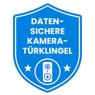 Abzeichen: Daten-sichere Kamera-Türklingel