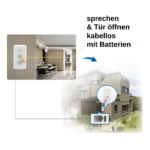 Doorsafe drahtlose tuerklingel intercom mit batterien Doorsafe 3